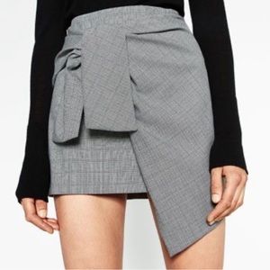 Zara Imitation wrap skirt